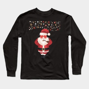 santa claus christmas Long Sleeve T-Shirt